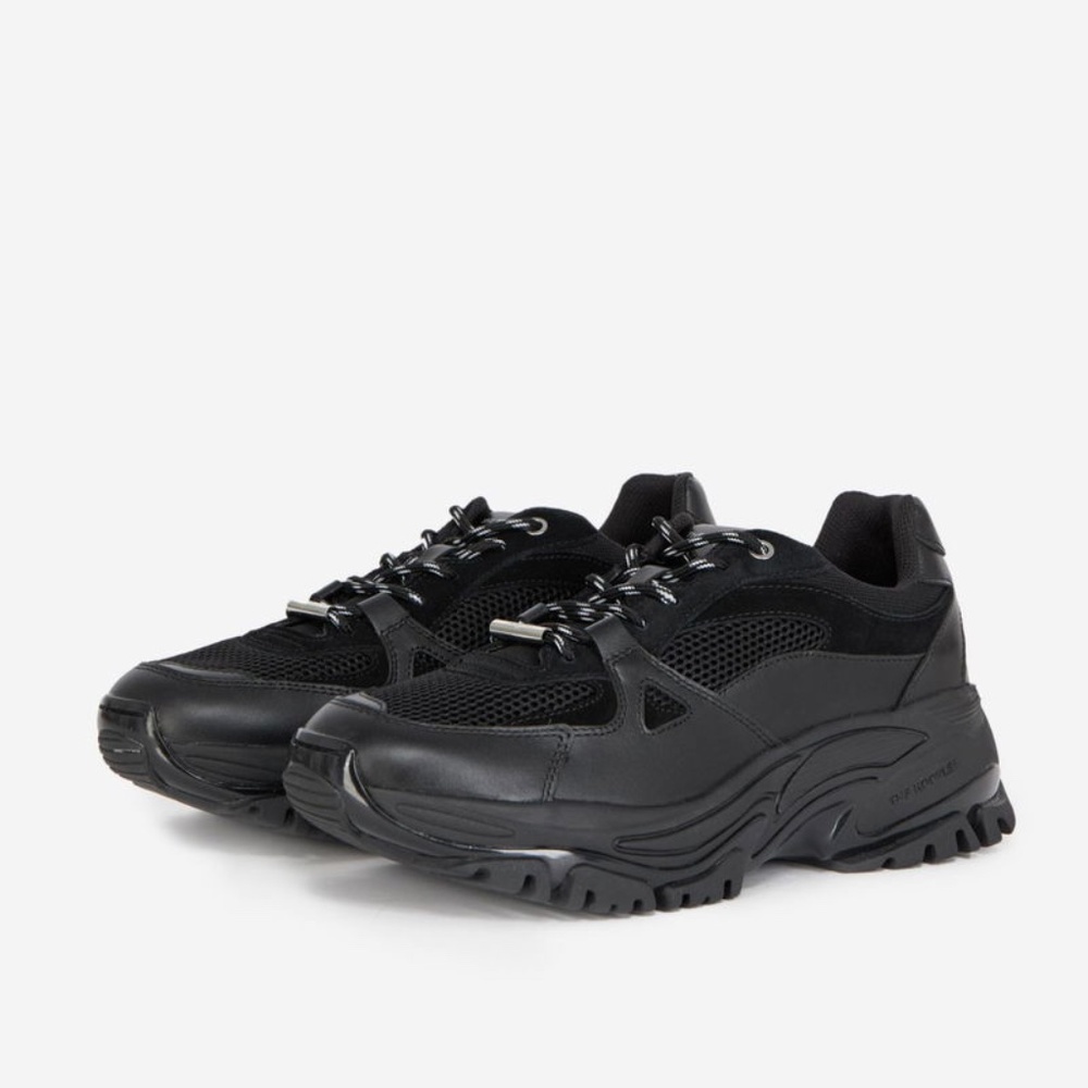 THE KOOPLES BLACK SNEAKERS
